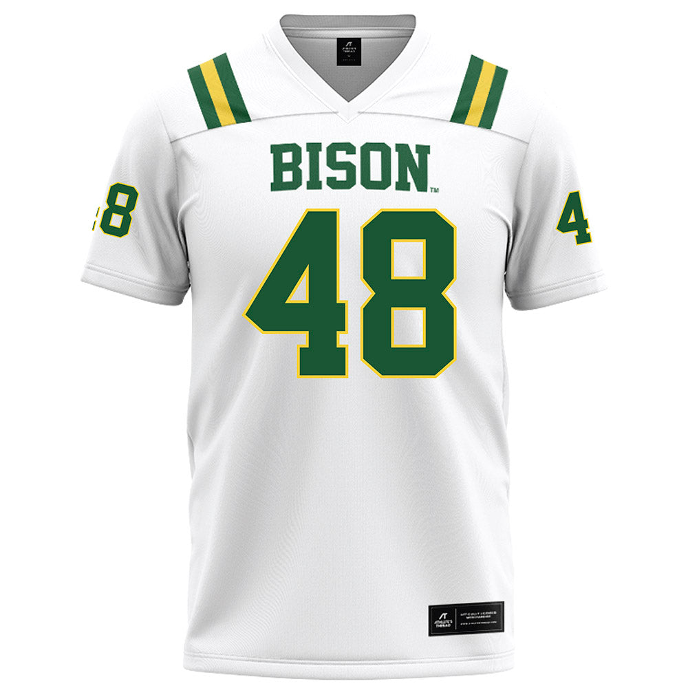 OKBU - NCAA Football : Morgan Cobb - White Football Jersey-0