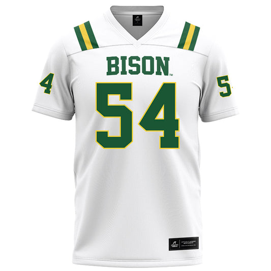 OKBU - NCAA Football : David Balderas - White Football Jersey-0