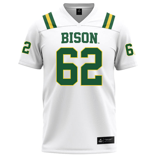 OKBU - NCAA Football : Robert Boysen - White Football Jersey-0