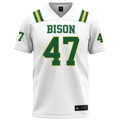 OKBU - NCAA Football : Jordan Garcia - White Football Jersey-0