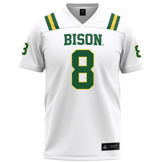 OKBU - NCAA Football : Rocco Tartaglione - White Football Jersey-0