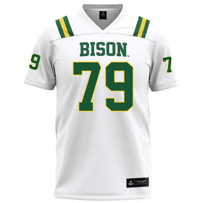 OKBU - NCAA Football : Brady Phillips - White Football Jersey-0