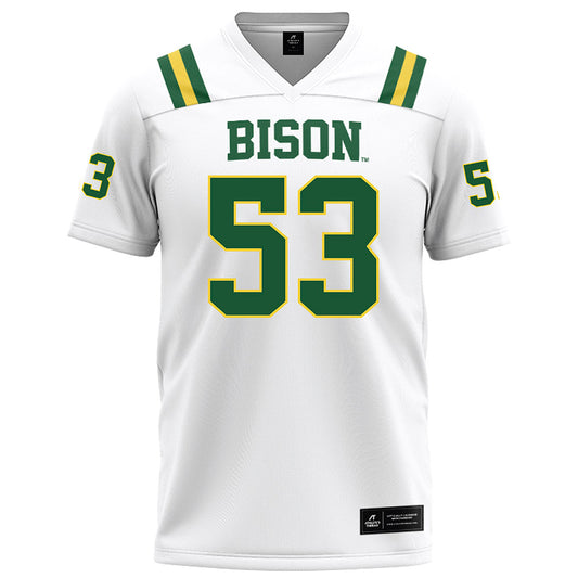 OKBU - NCAA Football : Andrew Sukmungsa - White Football Jersey-0