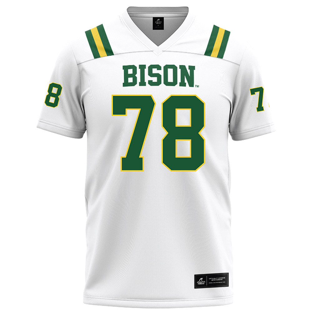 OKBU - NCAA Football : David Balderas - White Football Jersey-0