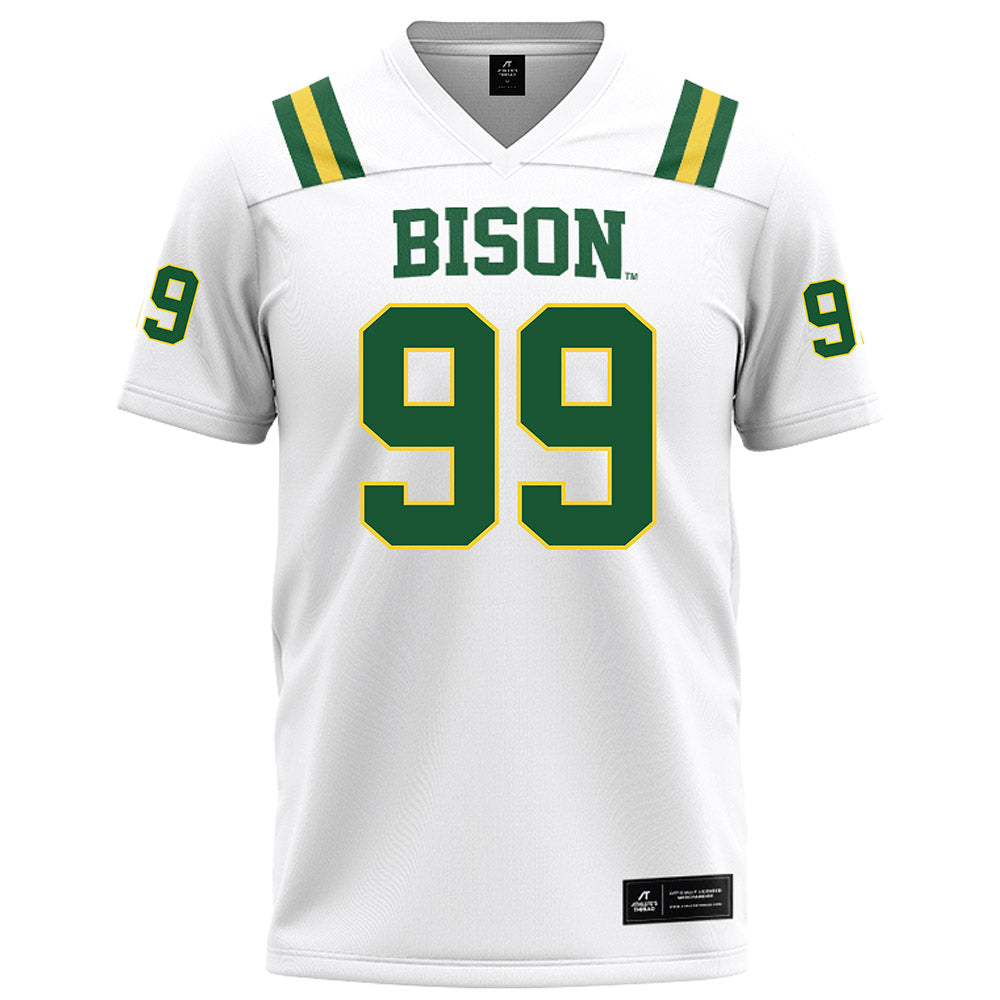 OKBU - NCAA Football : Jaden White - White Football Jersey-0