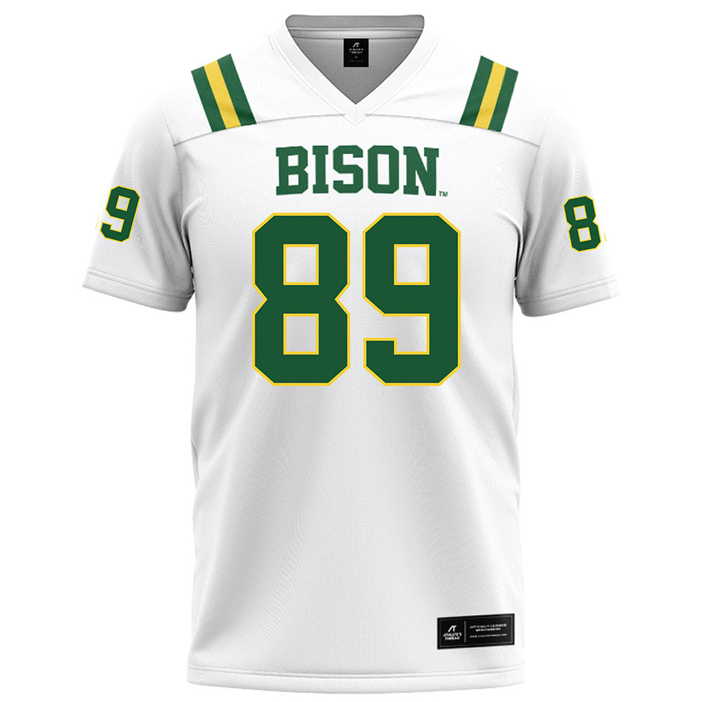 OKBU - NCAA Football : Mason Bennett - White Football Jersey-0