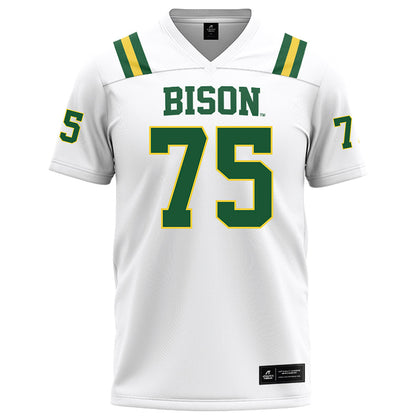OKBU - NCAA Football : Brennan Gibson - White Football Jersey-0