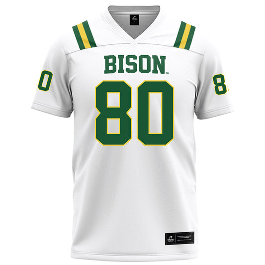 OKBU - NCAA Football : TJ Smith - White Football Jersey-0