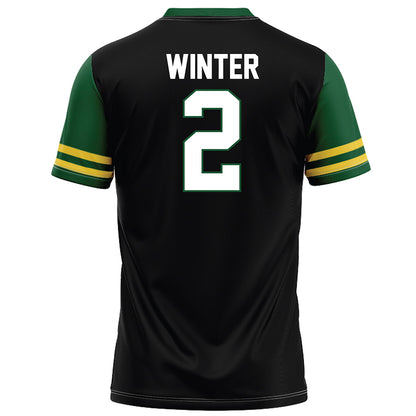 OKBU - NCAA Football : Eli Winter - Black Football Jersey-1