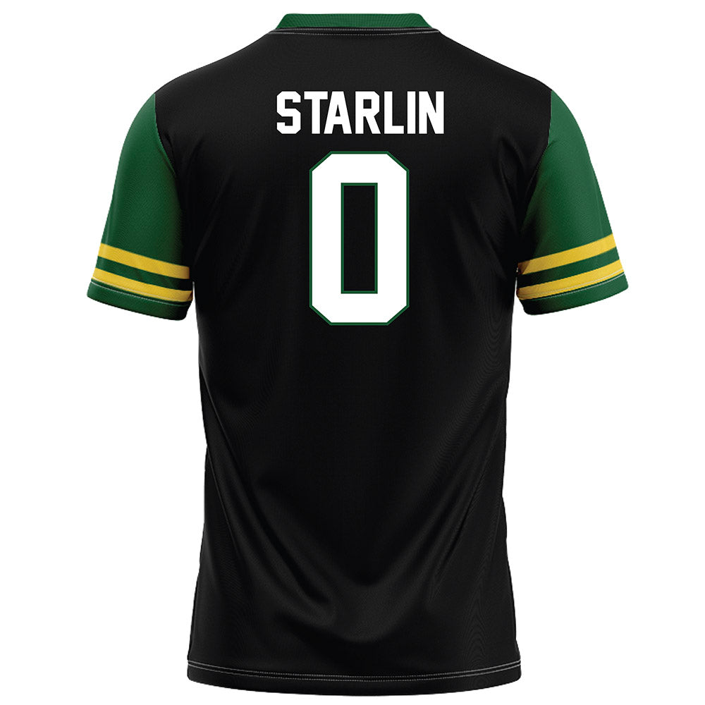 OKBU - NCAA Football : Bryce Starlin - Black Football Jersey-1