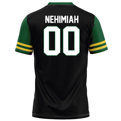 OKBU - NCAA Football : Olayiwola Nehimiah - Black Football Jersey-1