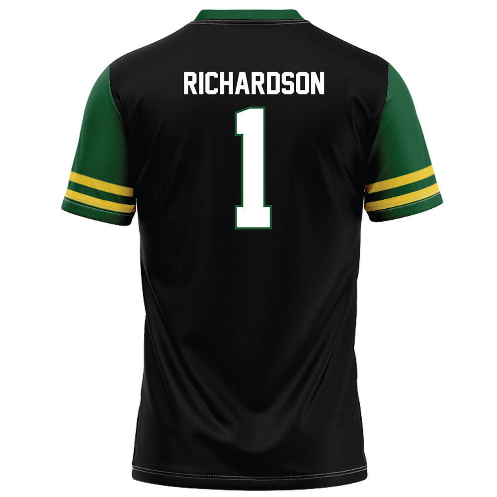 OKBU - NCAA Football : Jamion Richardson - Black Football Jersey-1