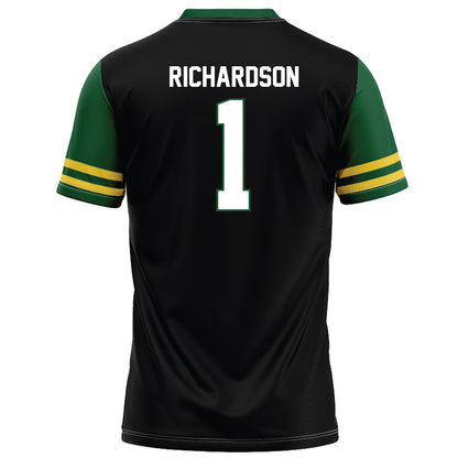 OKBU - NCAA Football : Jamion Richardson - Black Football Jersey-1