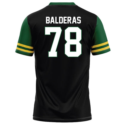 OKBU - NCAA Football : David Balderas - Black Football Jersey-1