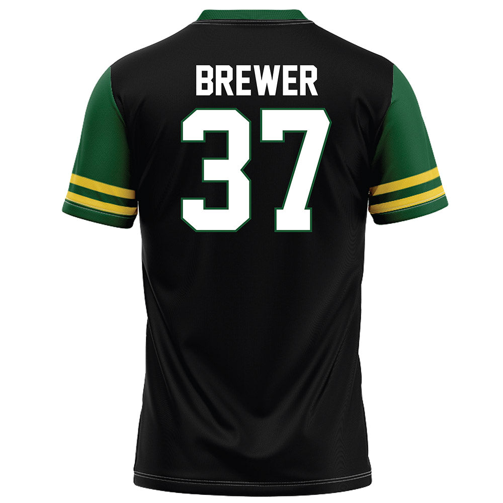 OKBU - NCAA Football : Brady Brewer - Black Football Jersey-1
