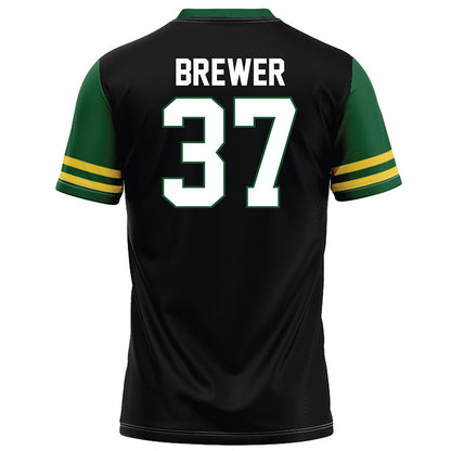 OKBU - NCAA Football : Brady Brewer - Black Football Jersey-1