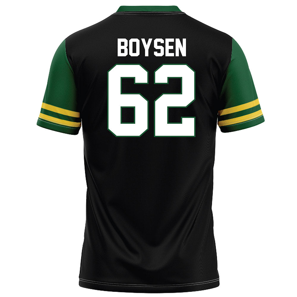 OKBU - NCAA Football : Robert Boysen - Black Football Jersey-1