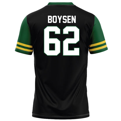 OKBU - NCAA Football : Robert Boysen - Black Football Jersey-1