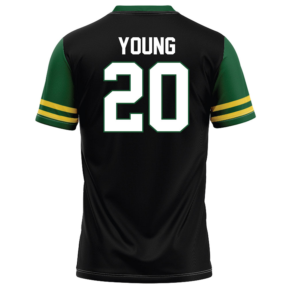 OKBU - NCAA Football : Xzavier Young - Black Football Jersey-1