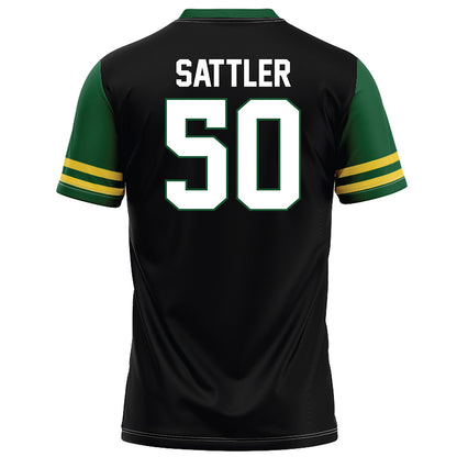 OKBU - NCAA Football : Landry Sattler - Black Football Jersey-1