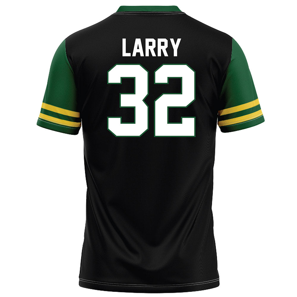 OKBU - NCAA Football : Sean Larry - Black Football Jersey-1