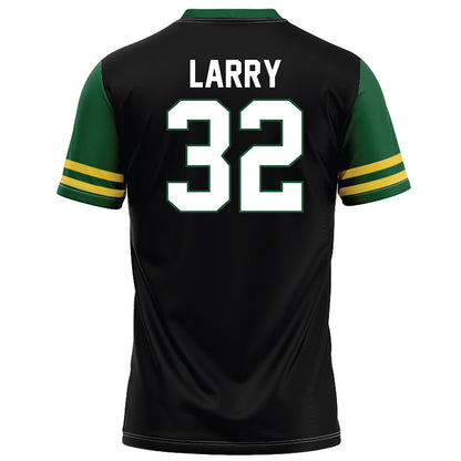 OKBU - NCAA Football : Sean Larry - Black Football Jersey-1