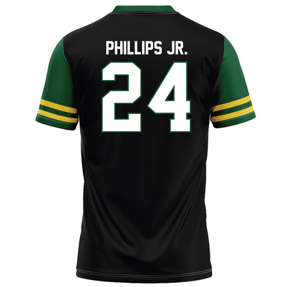 OKBU - NCAA Football : Monti Phillips jr. - Black Football Jersey-1