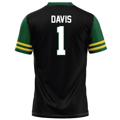 OKBU - NCAA Football : Xavier Davis - Black Football Jersey-1