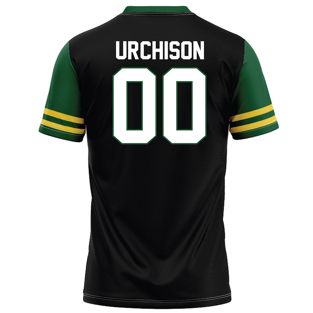 OKBU - NCAA Football : William Urchison - Black Football Jersey-1
