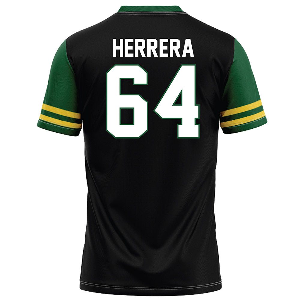OKBU - NCAA Football : Marco Herrera - Black Football Jersey-1