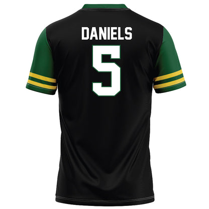 OKBU - NCAA Football : Devan Daniels - Black Football Jersey-1