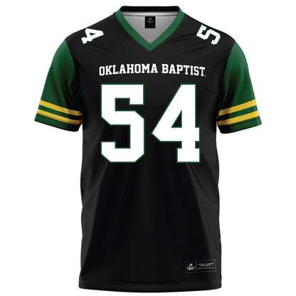 OKBU - NCAA Football : David Balderas - Black Football Jersey-0