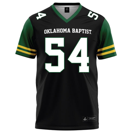 OKBU - NCAA Football : David Balderas - Black Football Jersey-0