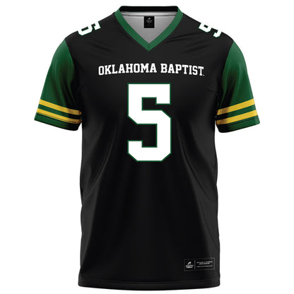 OKBU - NCAA Football : Joshua Mallard - Black Football Jersey-0