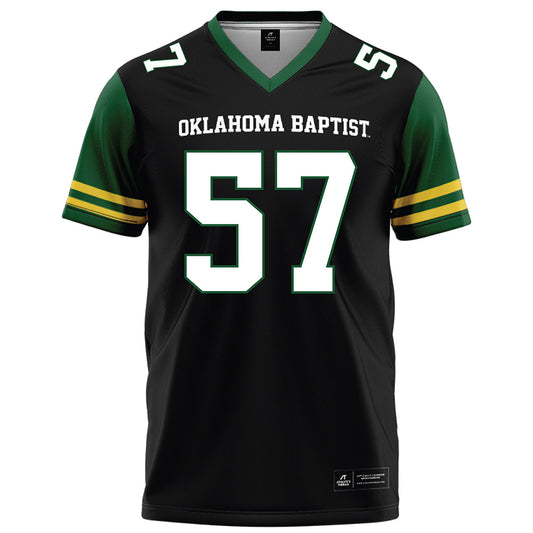 OKBU - NCAA Football : Carter Boyd - Black Football Jersey-0