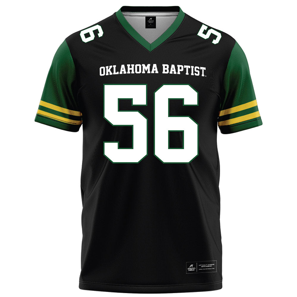 OKBU - NCAA Football : Jack Mendoza - Black Football Jersey-0