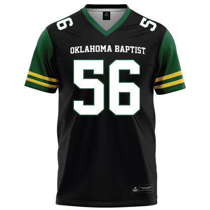 OKBU - NCAA Football : Jack Mendoza - Black Football Jersey-0