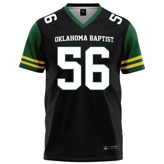OKBU - NCAA Football : Jack Mendoza - Black Football Jersey-0
