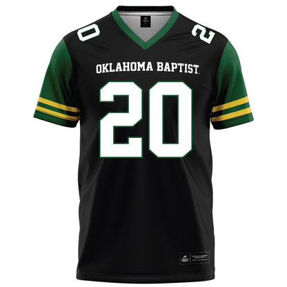 OKBU - NCAA Football : Xzavier Young - Black Football Jersey-0