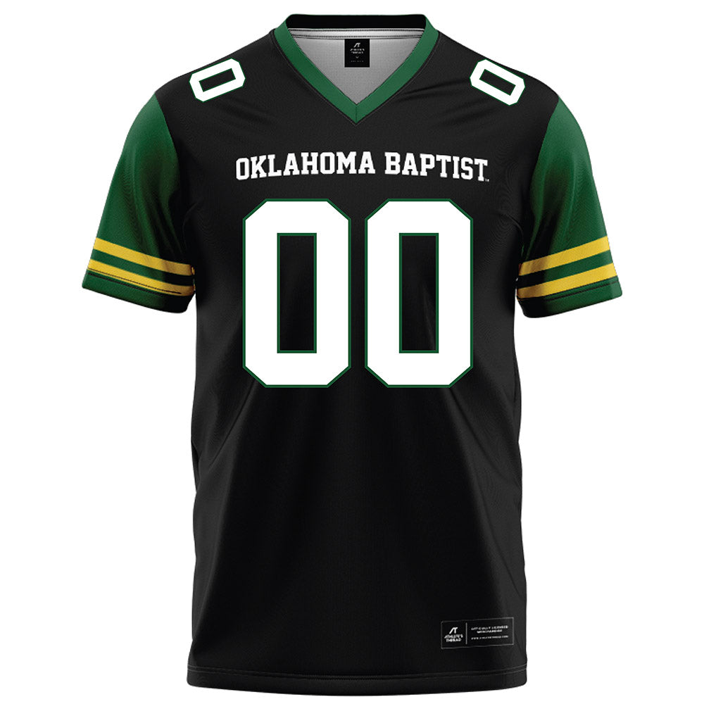 OKBU - NCAA Football : William Urchison - Black Football Jersey-0