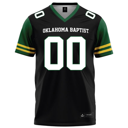 OKBU - NCAA Football : William Urchison - Black Football Jersey-0