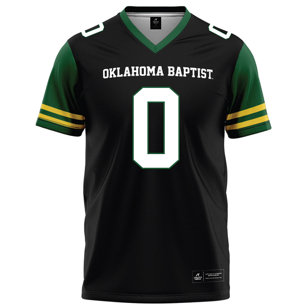 OKBU - NCAA Football : Bryce Starlin - Black Football Jersey-0