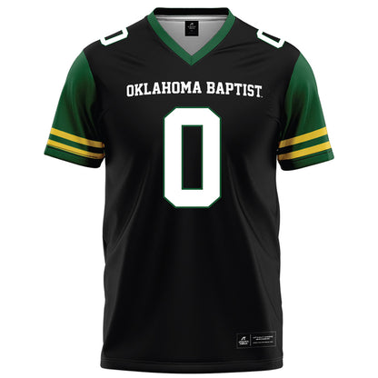 OKBU - NCAA Football : Bryce Starlin - Black Football Jersey-0