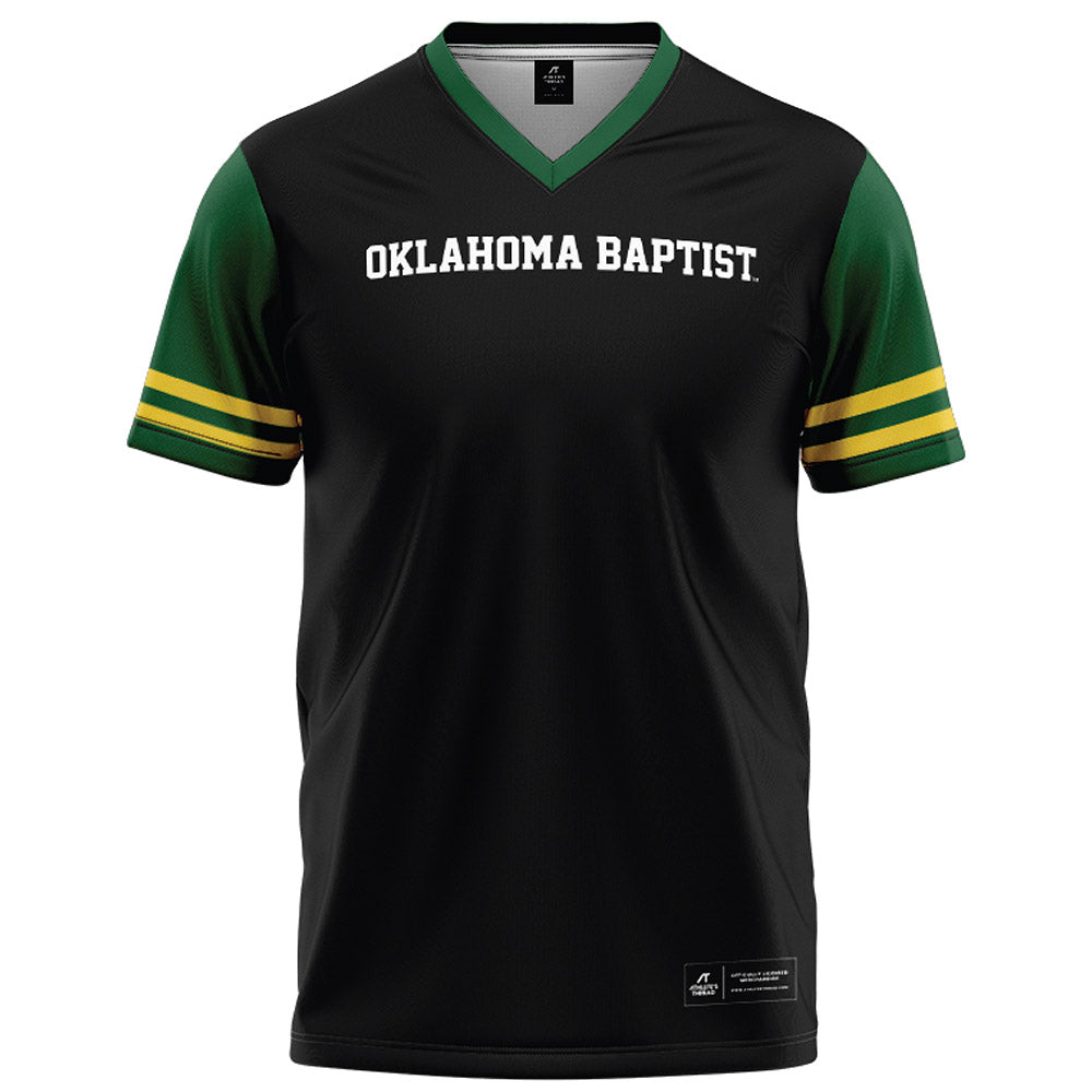 OKBU - NCAA Football : Brennen Ceaser - Black Football Jersey-0