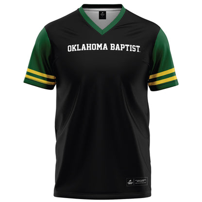 OKBU - NCAA Football : Brennen Ceaser - Black Football Jersey-0