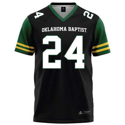 OKBU - NCAA Football : Monti Phillips jr. - Black Football Jersey-0