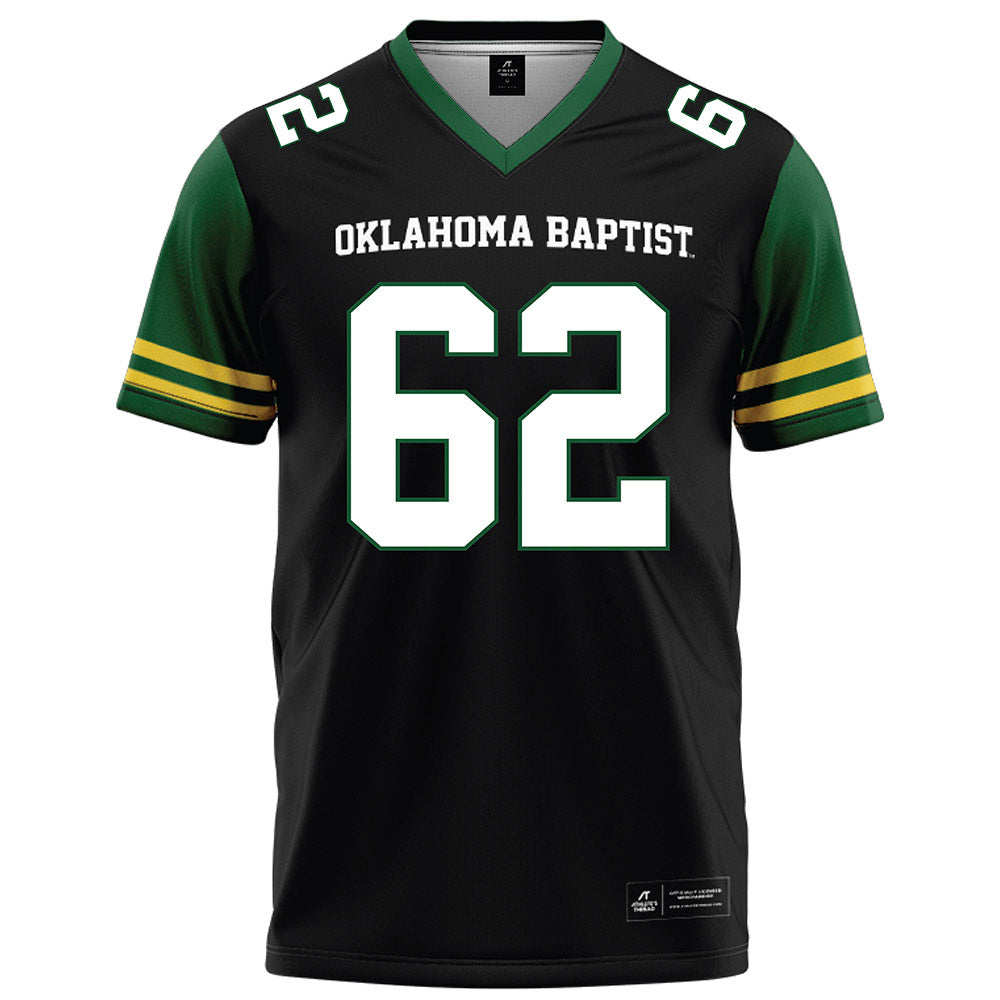 OKBU - NCAA Football : Robert Boysen - Black Football Jersey-0