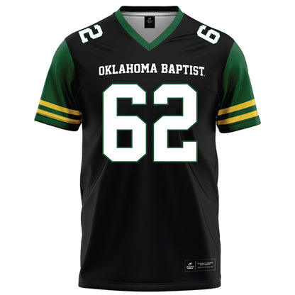 OKBU - NCAA Football : Robert Boysen - Black Football Jersey-0