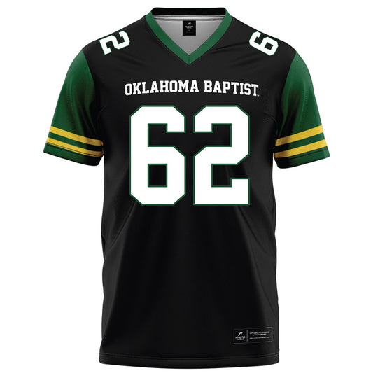 OKBU - NCAA Football : Robert Boysen - Black Football Jersey-0