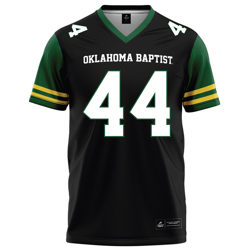OKBU - NCAA Football : Maddux Boyd - Black Football Jersey-0